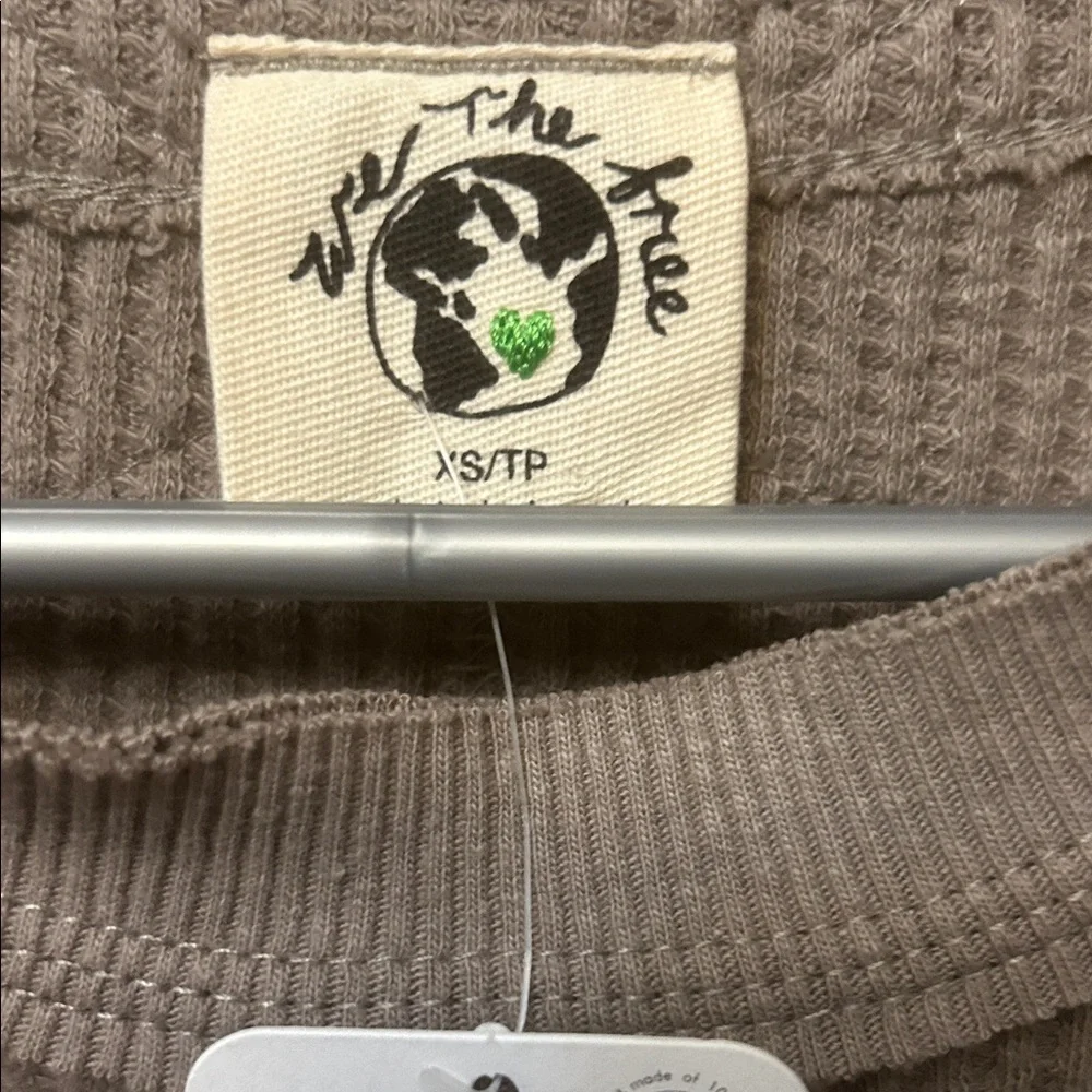 We The Free Taupe Long Sleeve Top - Picture 2 of 6